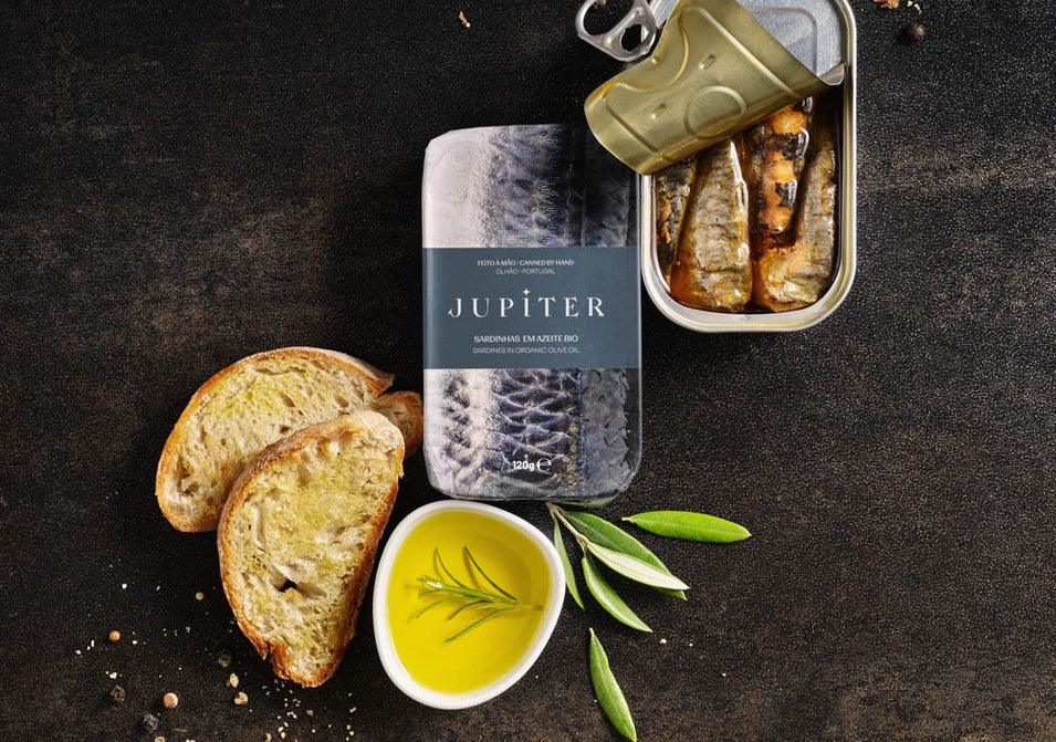 Sardines in organic olive oil | Jupiter